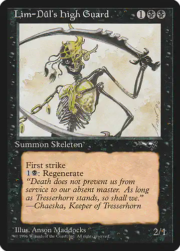 Lim-Dûl's High Guard - all Spoiler