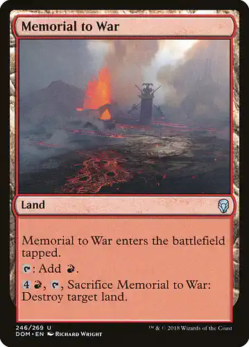 Memorial to War - dom Spoiler