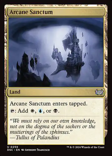 Arcane Sanctum - dsc Spoiler