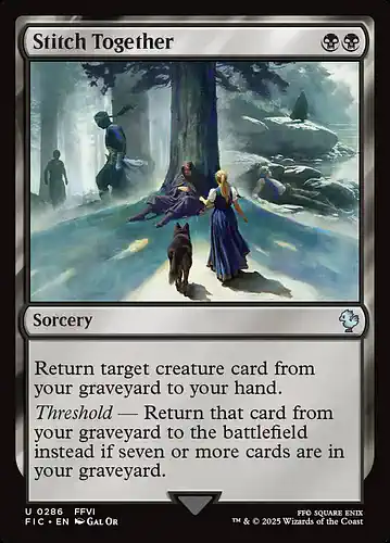 Stitch Together - fic Spoiler