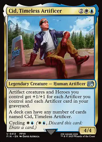 Cid, Timeless Artificer - fin Spoiler