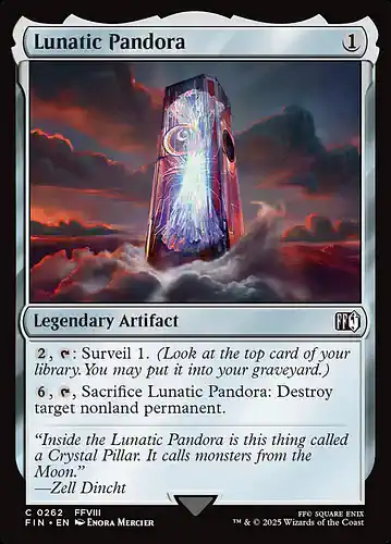 Lunatic Pandora - fin Spoiler
