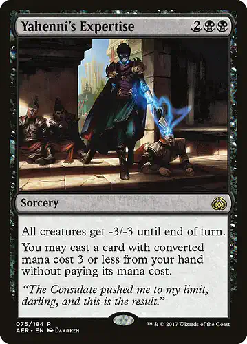 Yahenni's Expertise - aer Spoiler