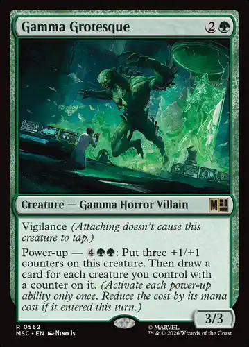 Gamma Grotesque - msc Spoiler