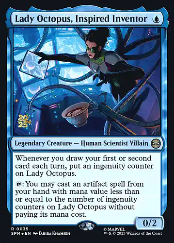 Lady Octopus, Inspired Inventor - spm Spoiler