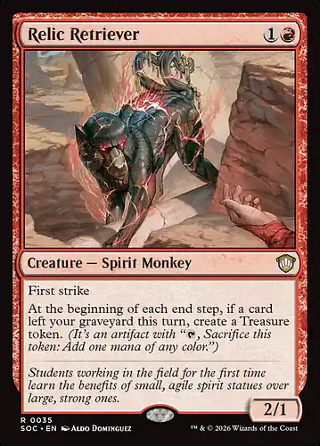 Relic Retriever - soc Spoiler