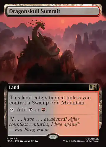 Dragonskull Summit - msc Spoiler