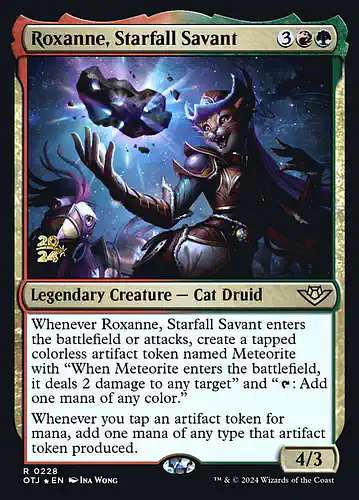 Roxanne, Starfall Savant - otj Spoiler