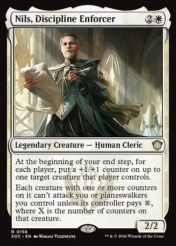 Nils, Discipline Enforcer - soc Spoiler