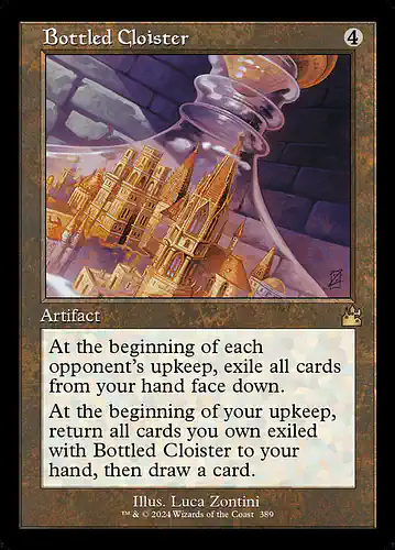 Bottled Cloister - rvr Spoiler
