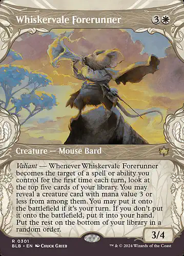 Whiskervale Forerunner - blb Spoiler