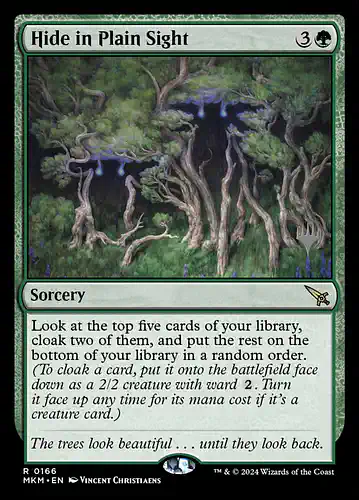 Hide in Plain Sight - mkm Spoiler