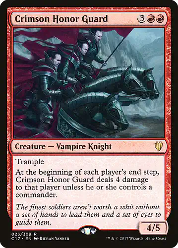 Crimson Honor Guard - c17 Spoiler