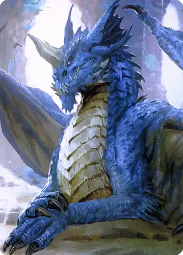 Young Blue Dragon - clb Spoiler