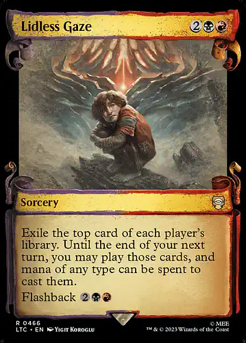 Lidless Gaze - ltc Spoiler