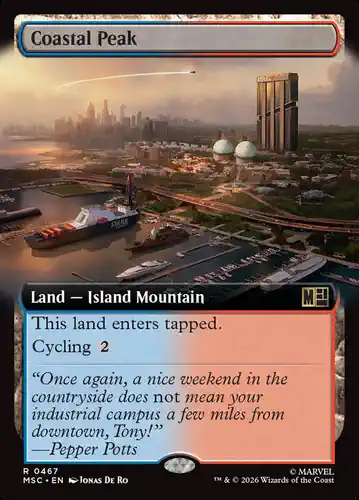 Coastal Peak - msc Spoiler