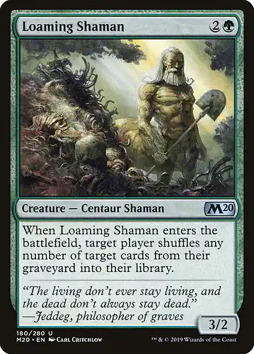 Loaming Shaman - m20 Spoiler