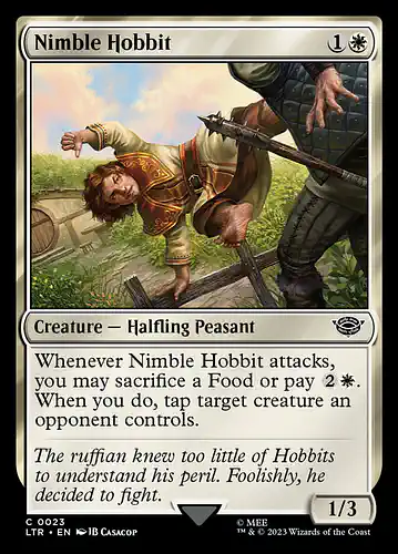 Nimble Hobbit - ltr Spoiler