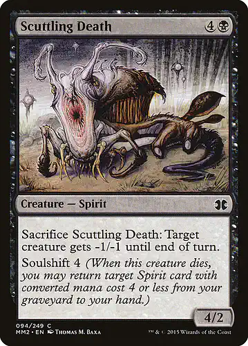 Scuttling Death - mm2 Spoiler