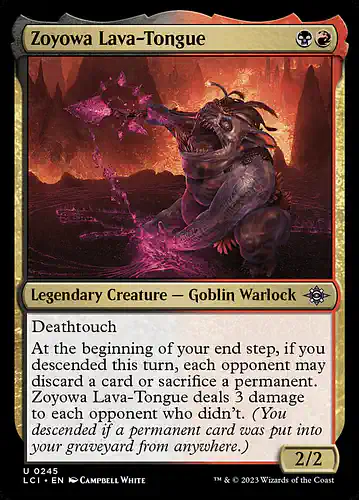 Zoyowa Lava-Tongue - lci Spoiler