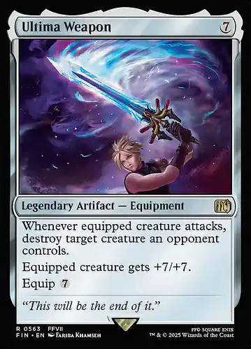 Ultima Weapon - fin Spoiler
