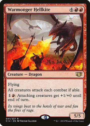 Warmonger Hellkite - c14 Spoiler