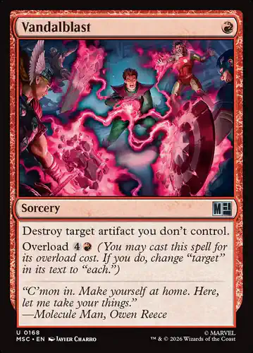 Vandalblast - msc Spoiler
