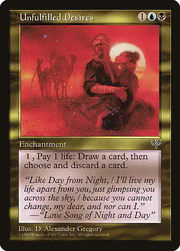 Unfulfilled Desires - mir Spoiler