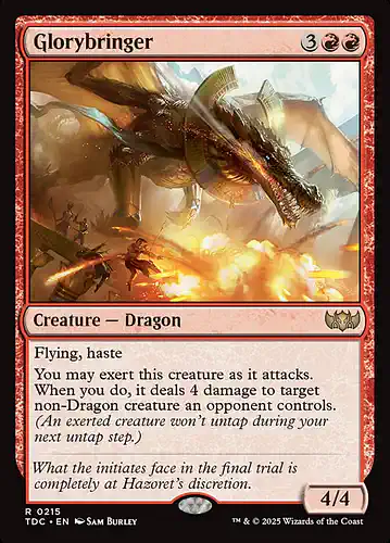 Glorybringer - tdc Spoiler