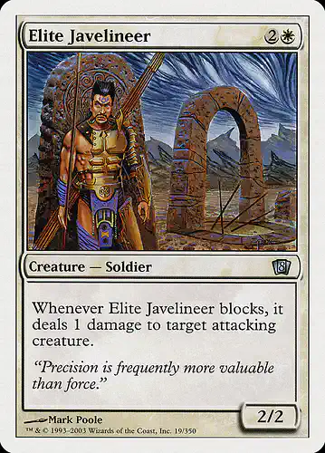 Elite Javelineer - 8ed Spoiler