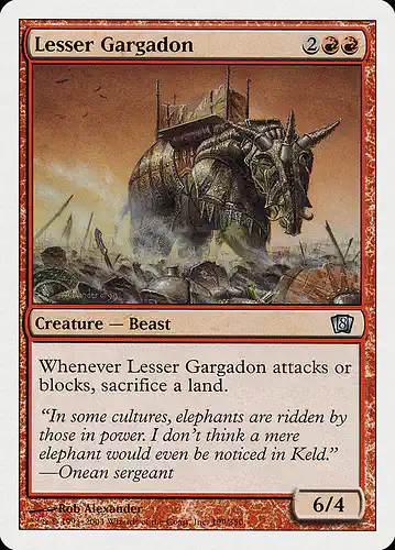 Lesser Gargadon - 8ed Spoiler