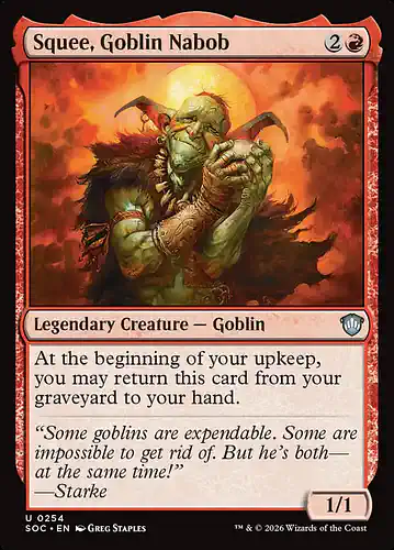 Squee, Goblin Nabob - soc Spoiler