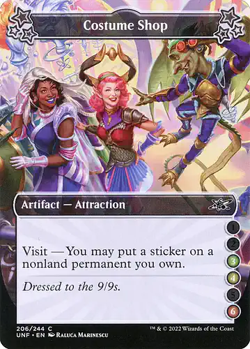 Costume Shop - unf Spoiler