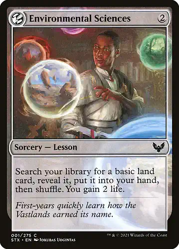 Environmental Sciences - stx Spoiler