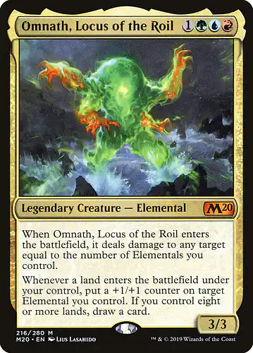 Omnath, Locus of the Roil - m20 Spoiler