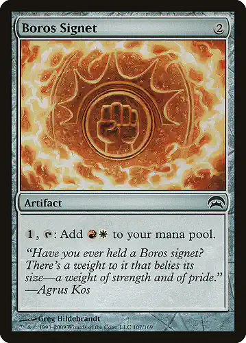Boros Signet - hop Spoiler