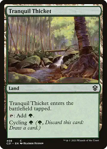 Tranquil Thicket - c21 Spoiler