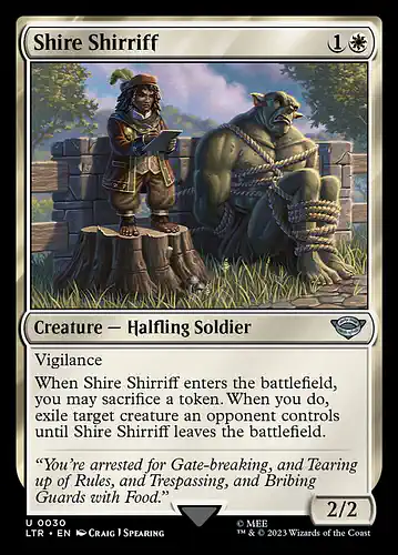 Shire Shirriff - ltr Spoiler
