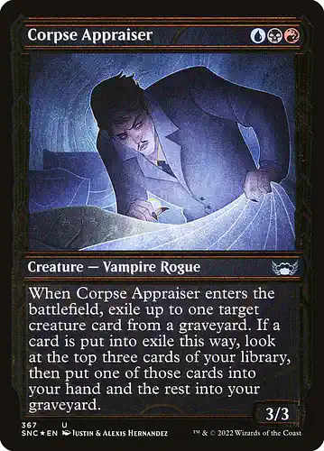 Corpse Appraiser - snc Spoiler