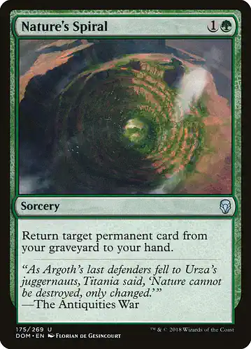 Nature's Spiral - dom Spoiler