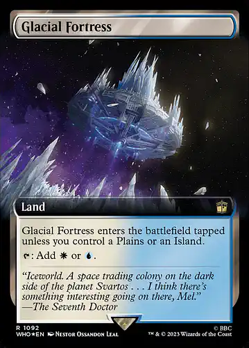 Glacial Fortress - who Spoiler
