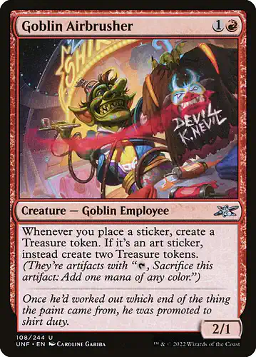 Goblin Airbrusher - unf Spoiler