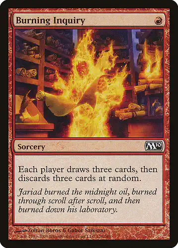 Burning Inquiry - m10 Spoiler