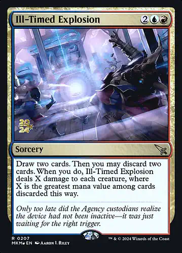 Ill-Timed Explosion - mkm Spoiler