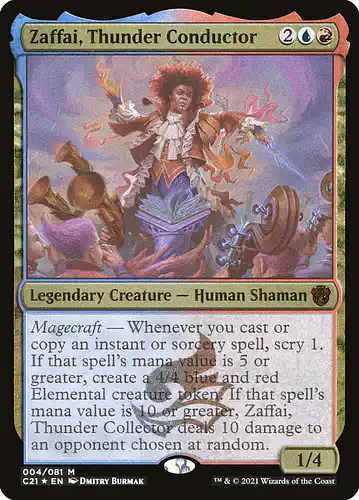 Zaffai, Thunder Conductor - c21 Spoiler