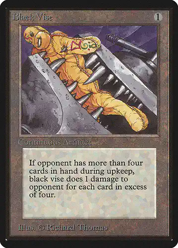Black Vise - leb Spoiler