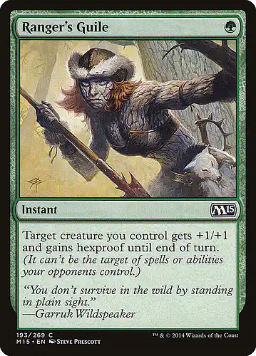 Ranger's Guile - m15 Spoiler