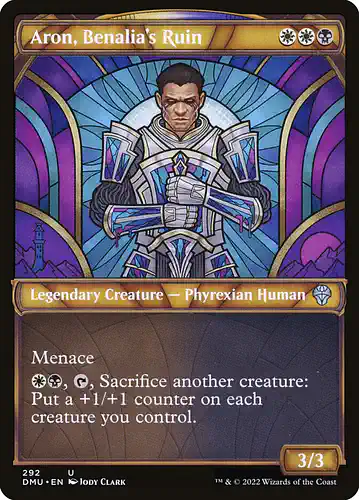 Aron, Benalia's Ruin - dmu Spoiler