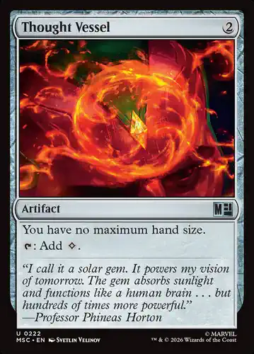 Thought Vessel - msc Spoiler
