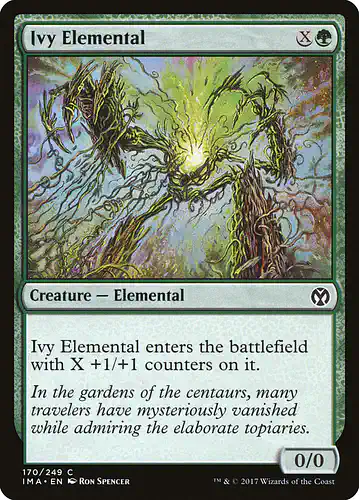 Ivy Elemental - ima Spoiler